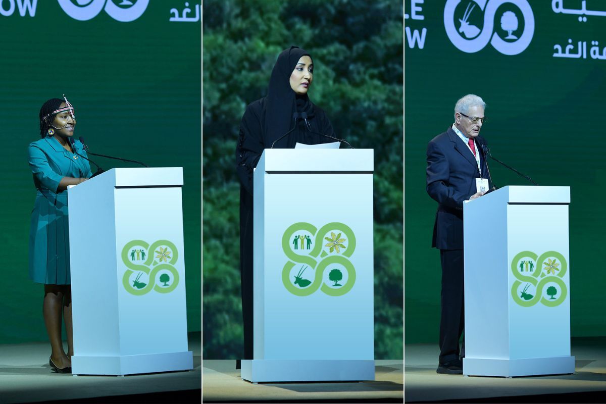 WEEC 2024, WEEC 2024 H.E. Dr. Shaikha Al Dhaheri, WEEC2024 Mario Salomone, Elizabeth Wathuti WEEC2024