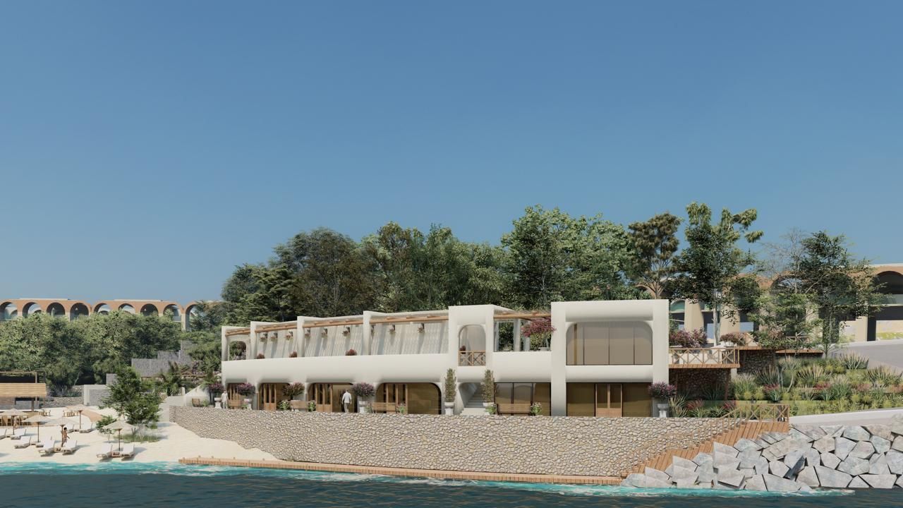 new opening beach club cala 399 rendering