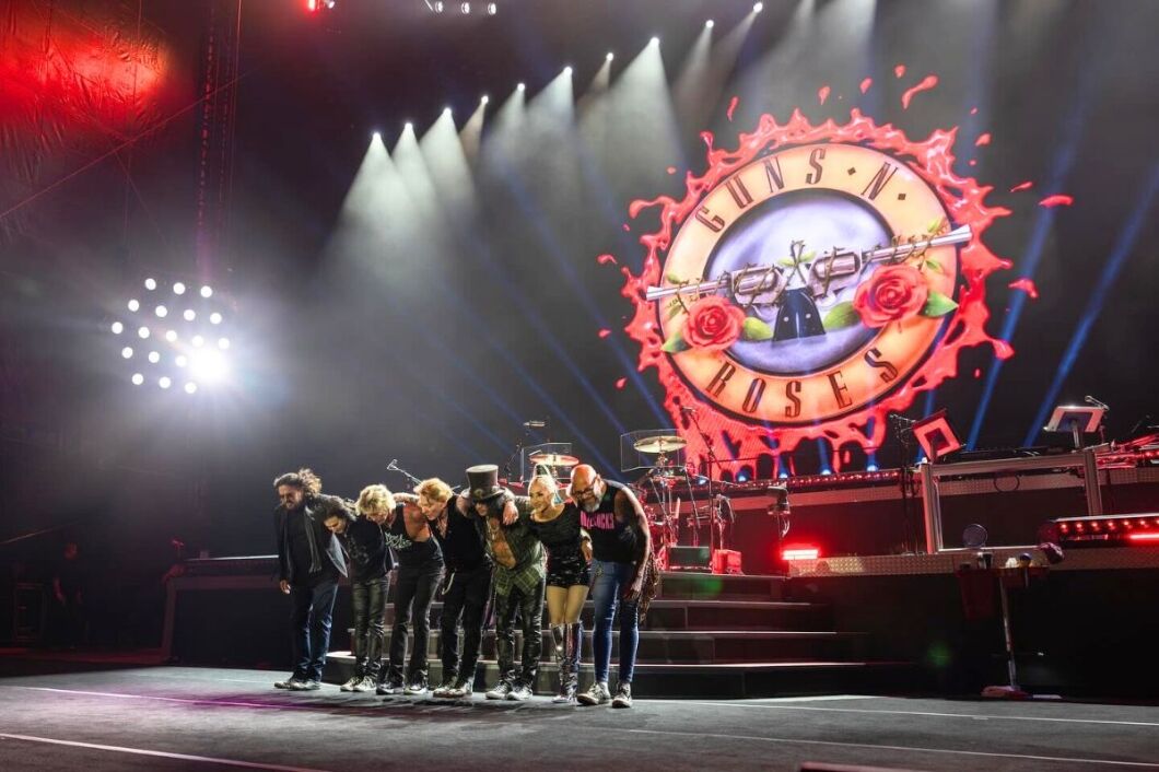 Guns N Roses in Abu Dhabi