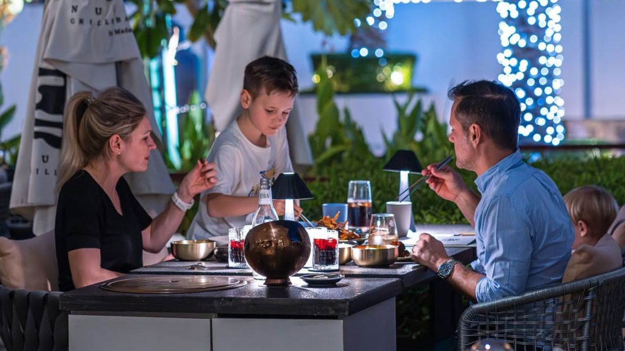 nuri Nuri Grill & Bar at Hilton Abu Dhabi Yas Island