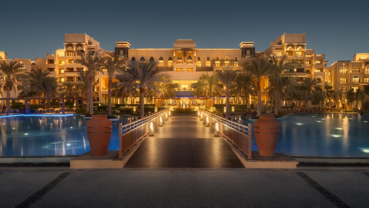 Family resort exterior at Saadiyat Rotana Resort & Villas