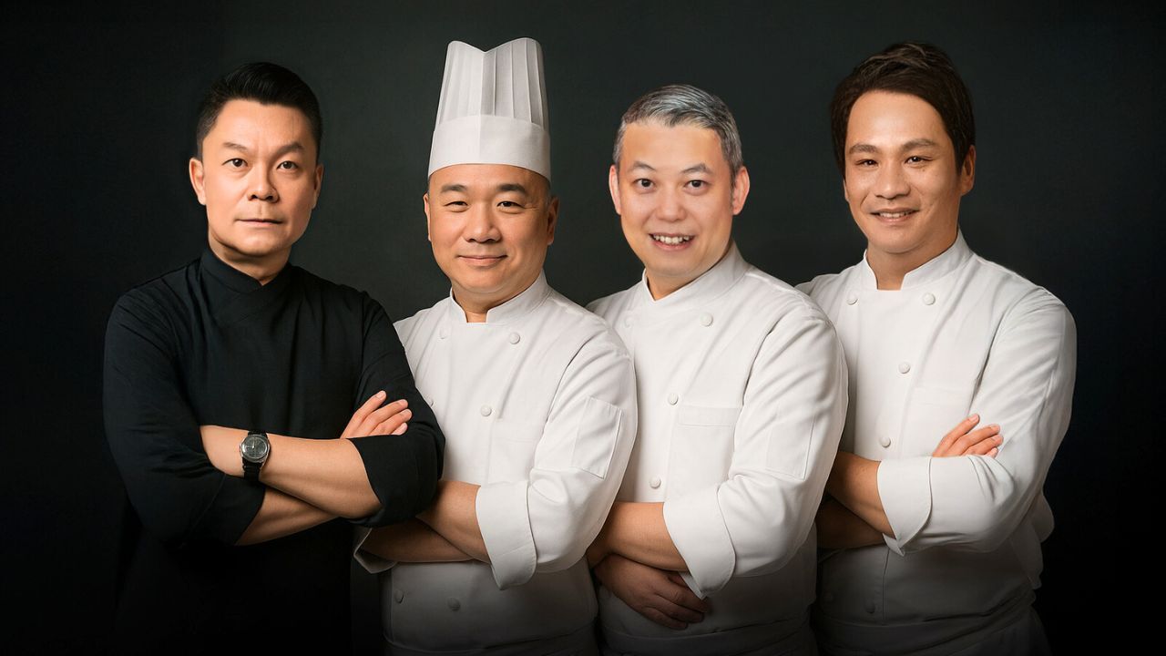 Four Chinese master chefs present an eight-course celebration at shang palace