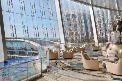 interior view of Conrad Abu Dhabi Etihad Towers