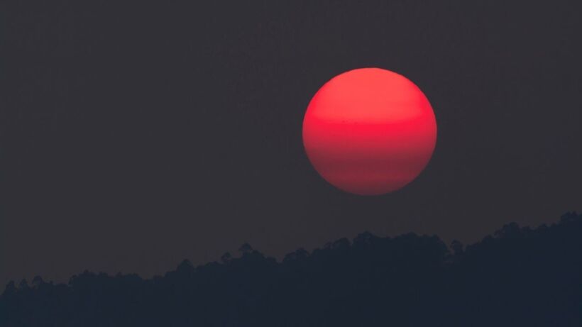 Rare Blood Moon Eclipse