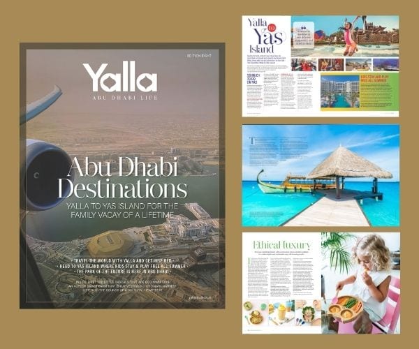 Yalla Abu Dhabi Life - Edition 8 Yalla Abu Dhabi Life Magazine Edition 8