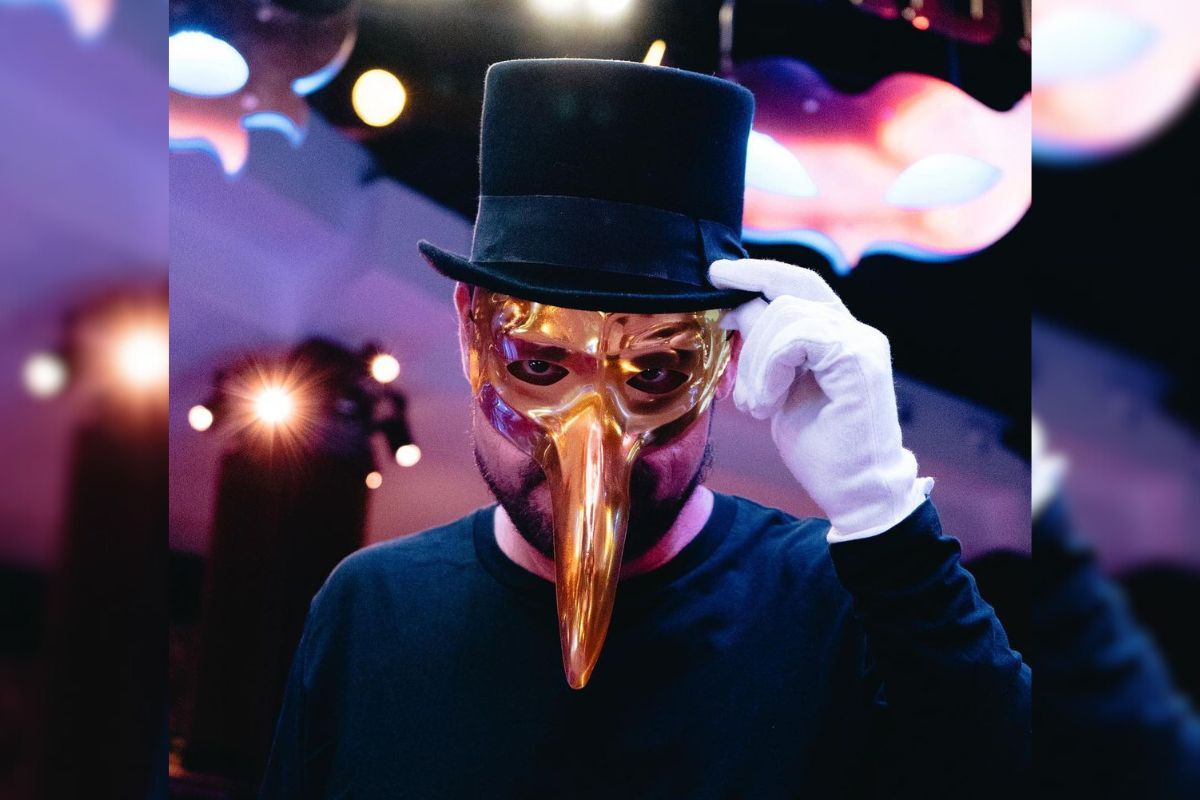 DJ Claptone at F1 Grand Prix Abu Dhabi UAE DJ Claptone at F1 Grand Prix Abu Dhabi UAE