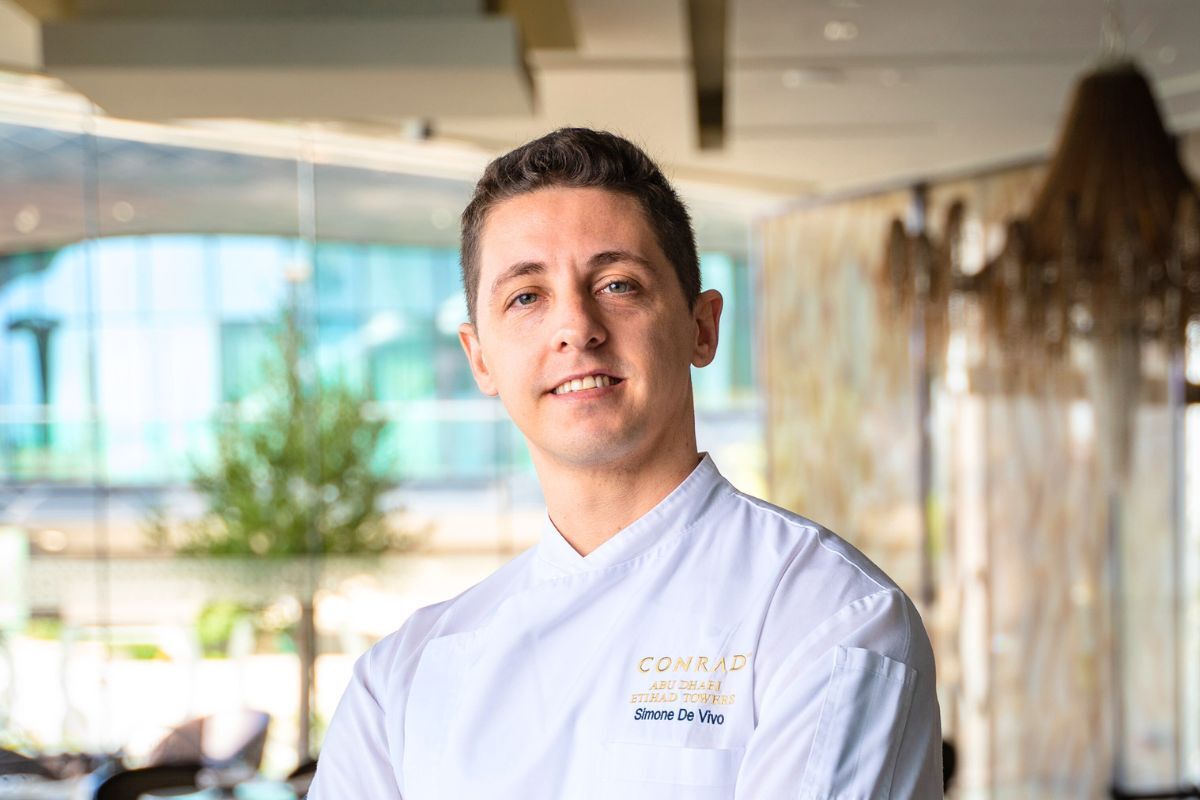Simone De Vivo of Conrad Abu Dhabi Simone De Vivo of Conrad Abu Dhabi