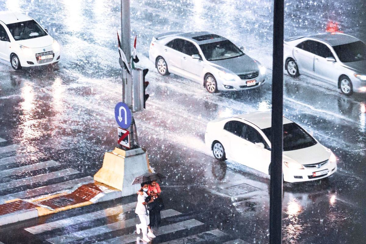 Rain in Abu Dhabi Stand by as the authorities may issue another weather warning to residents about their movements around the capital and beyond