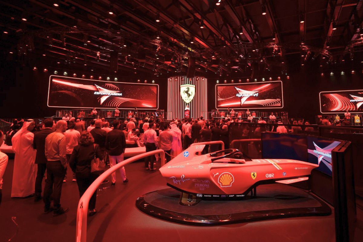Ferrari World launches Esport arena (1) Ferrari World launches Esport arena