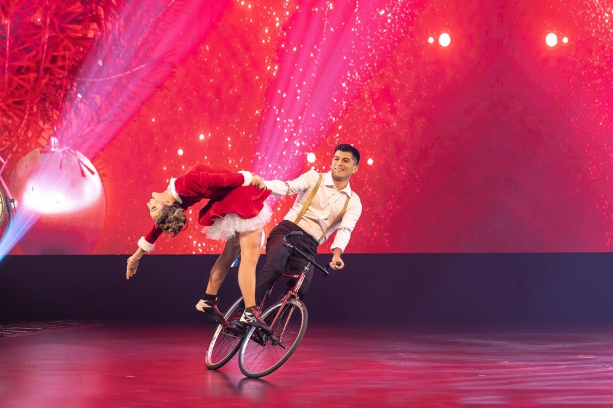 Circus act Celestia Nouveau in Al Ain Circus act Celestia Nouveau in Al Ain