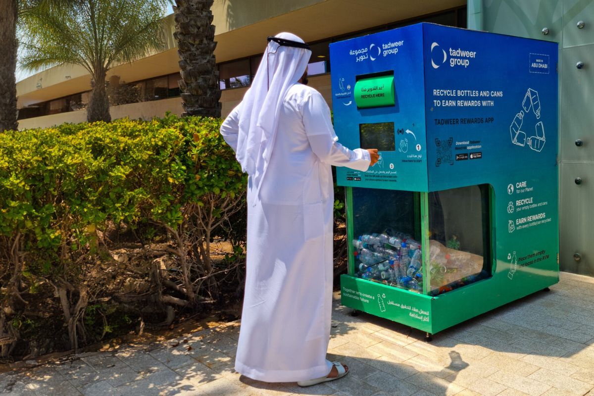 Tadweer Group (1) Tadweer Reverse Vending Machines around Abu Dhabi