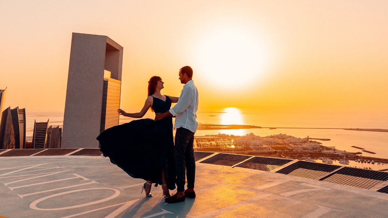 helipad afternoon tea valentines day helipad at st regis abu dhabi
