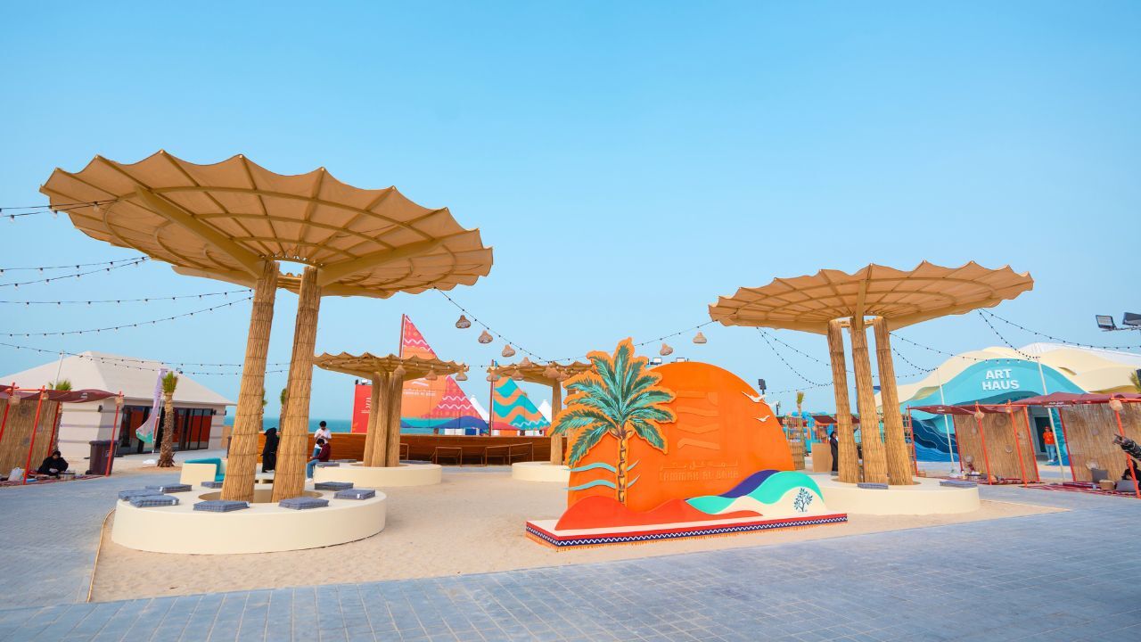 lammah al bahr latest addition to the beach festival scene at Al Mugheirah Beach will run until June