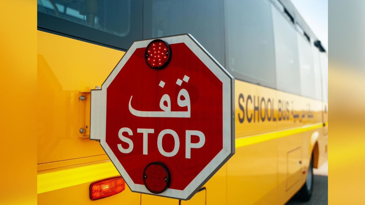 school bus stop sign school bus stop sign