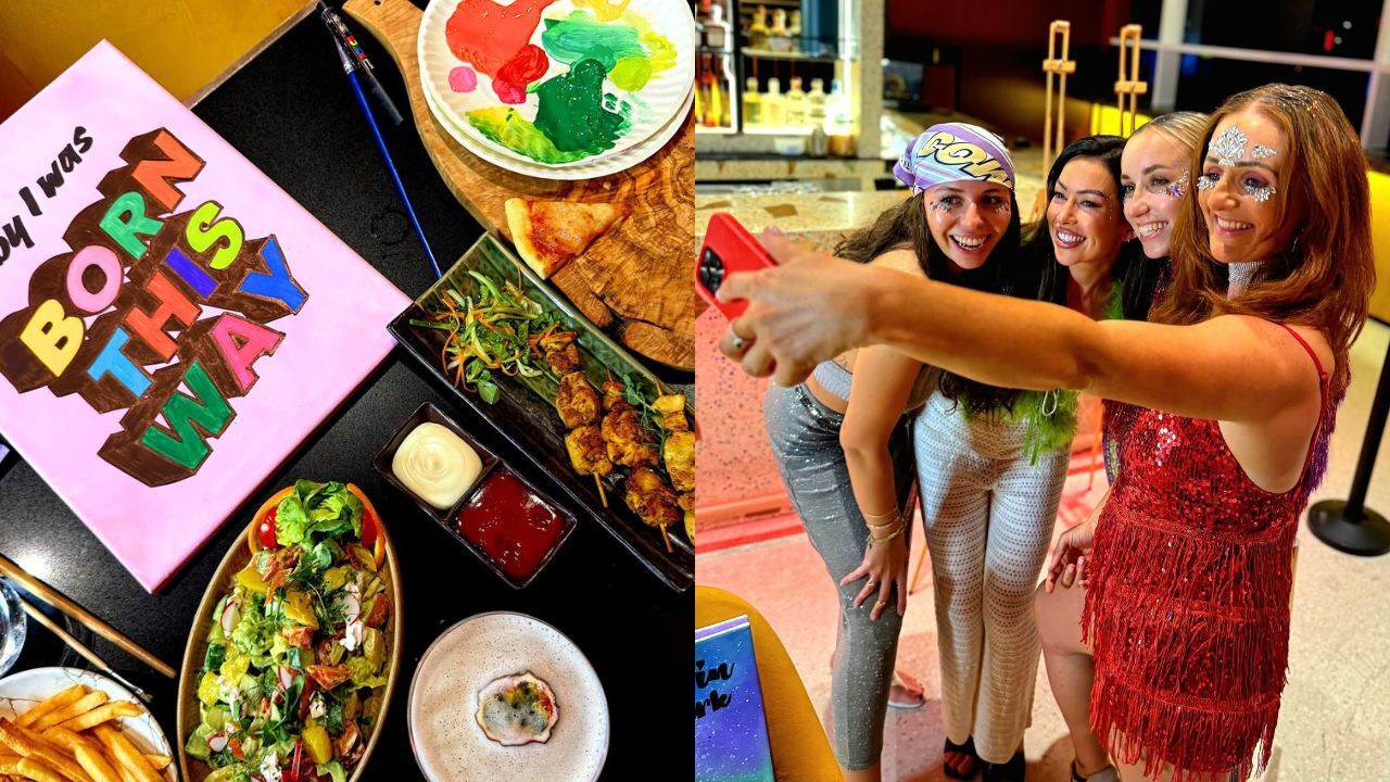 design and dine host a coachella inspired brunch