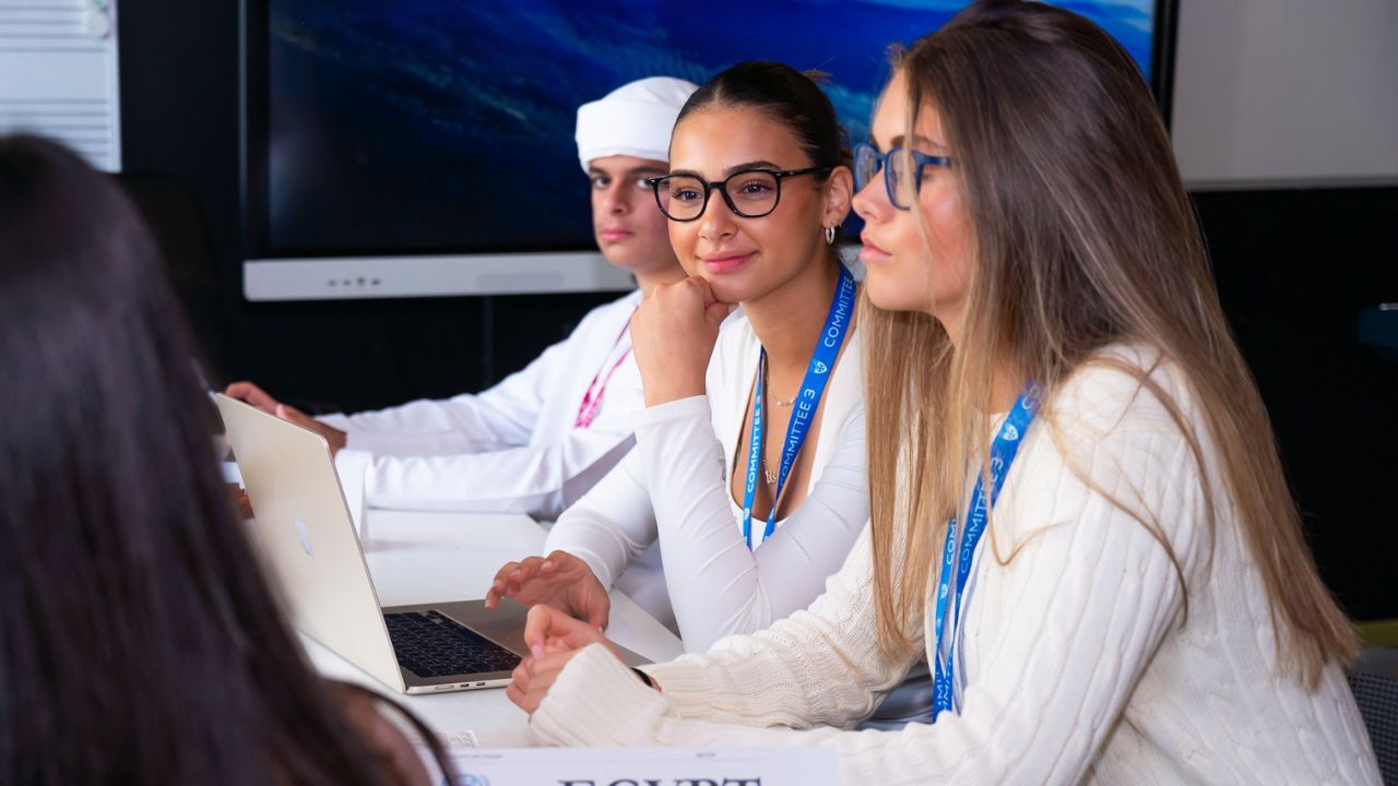 cranleigh Cranleigh Abu Dhabi students lead youth climate summit 2025