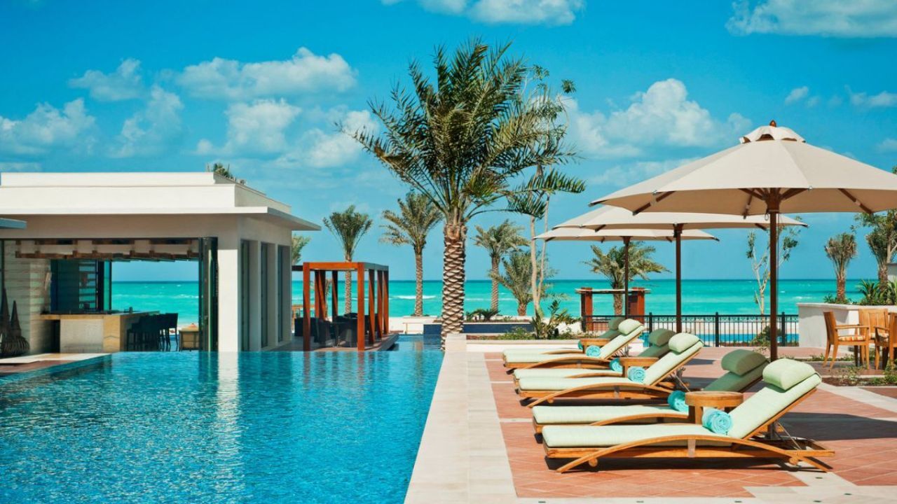 st regis saadiyat island resort st. regis saadiyat island resort pool access