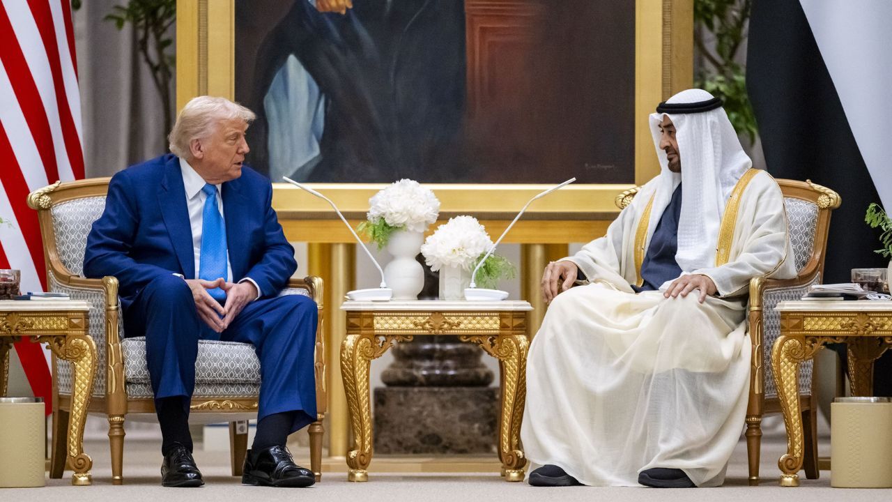ai collab President His Highness Sheikh Mohamed bin Zayed Al Nahyan today held talks with US President Donald Trump
