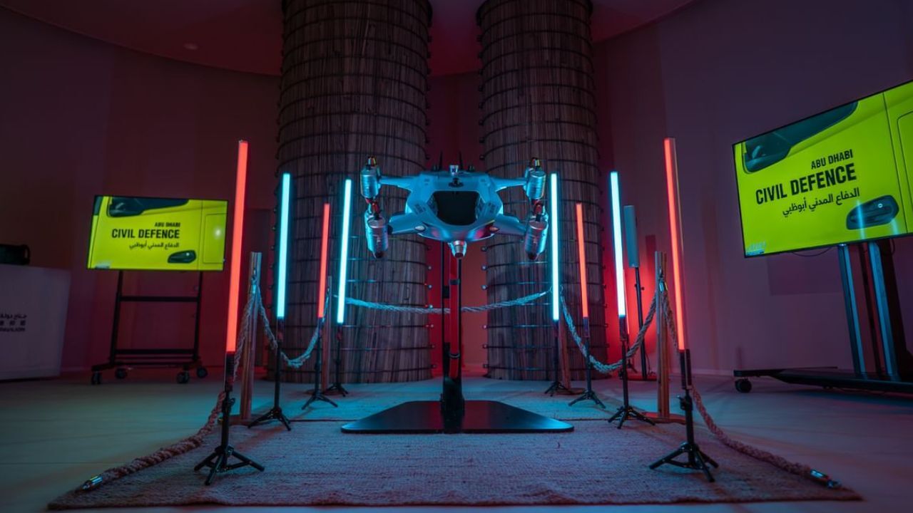 drone Jet-powered firefighting drone ‘Suhail’