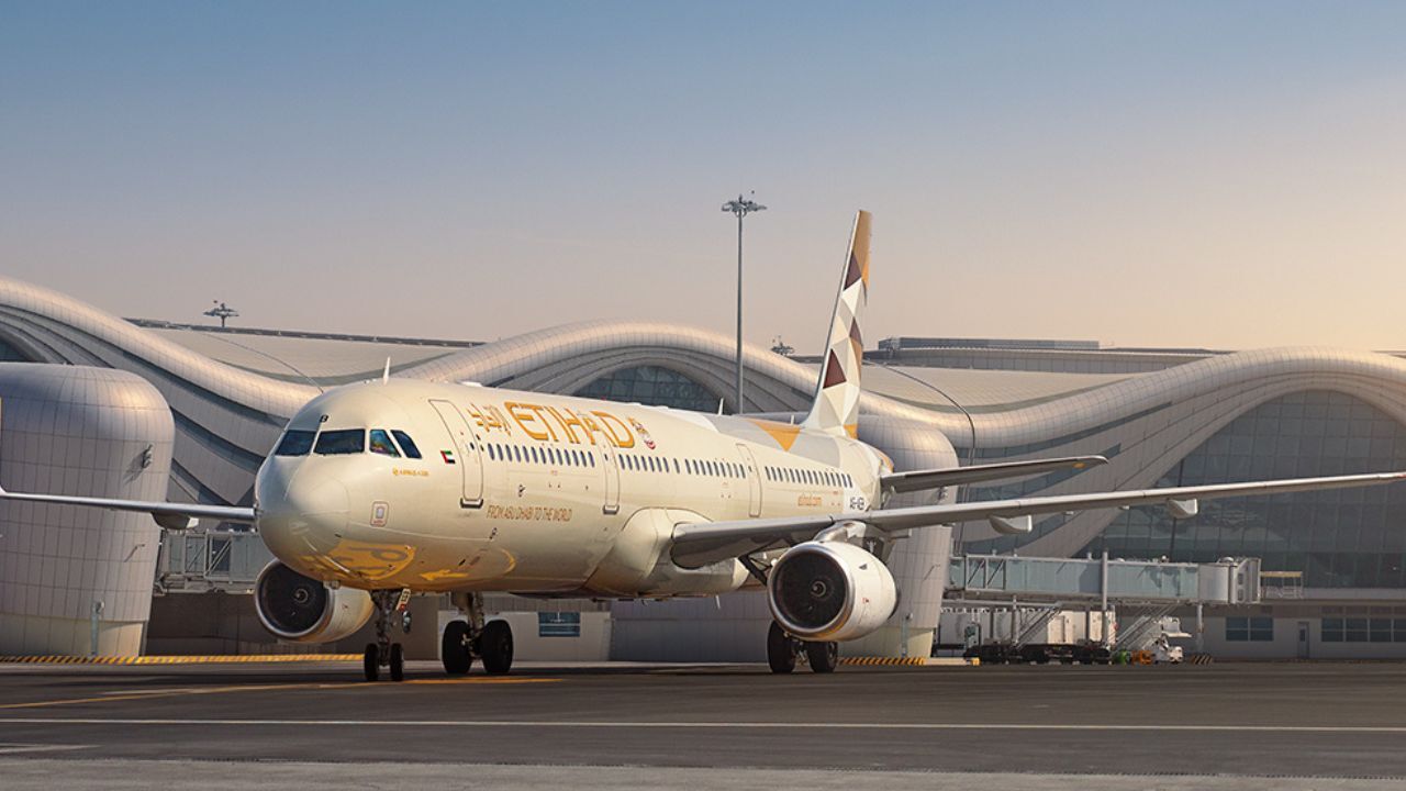 etihad plane etihad airways