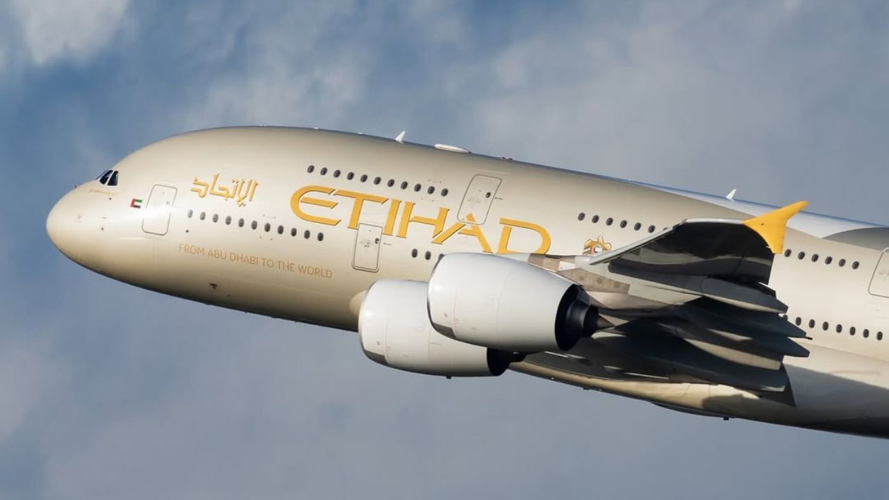 etihad airways etihad airways airplane