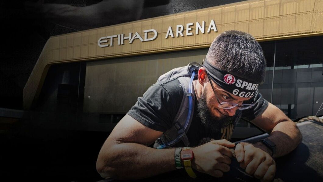 spartan city race at etihad arena