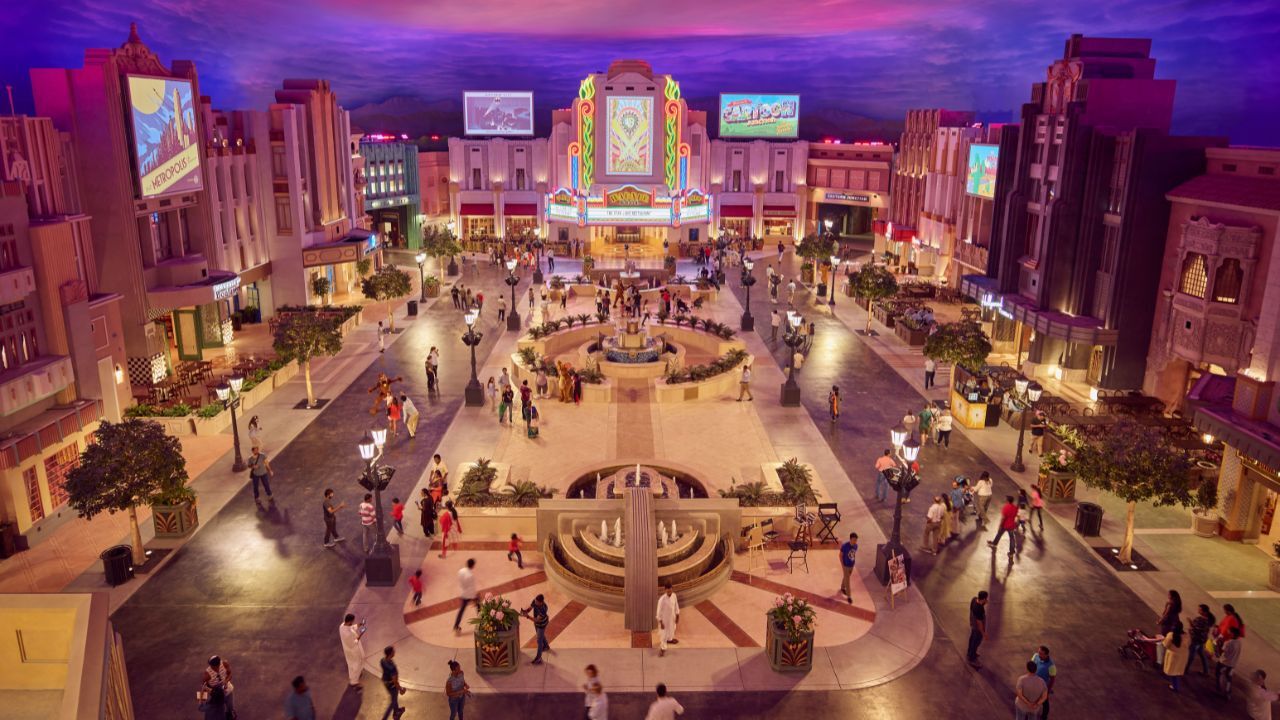 warner bros warner bros plaza abu dhabi