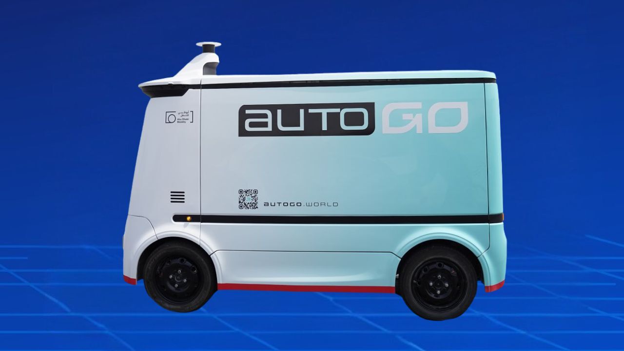 autogo Abu Dhabi Issues First Licence Plate for Self-Driving Delivery Vehicle
