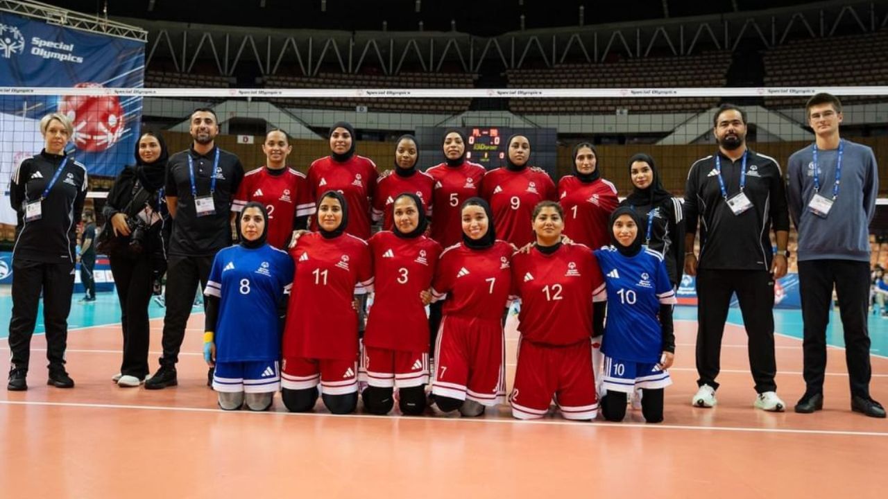 uae team Team UAE Wins Gold at Special Olympics Unified Volleyball World Cup