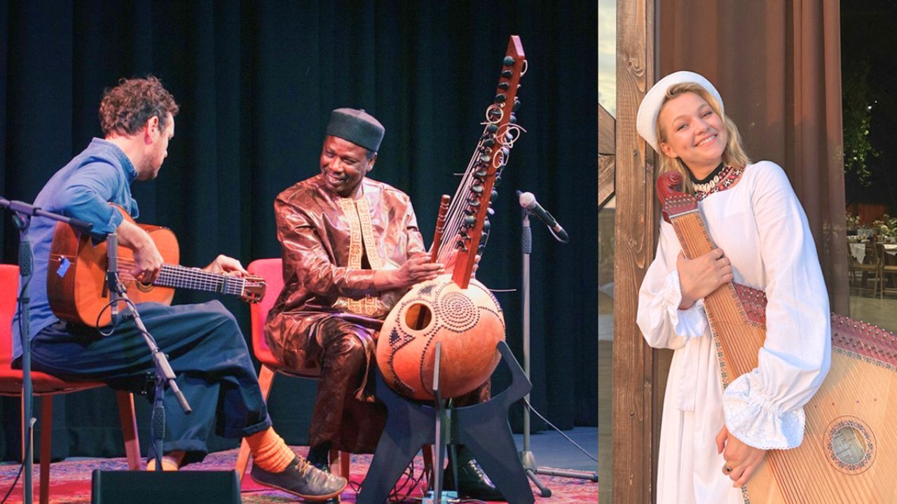 Ballaké Sissoko, Derek Gripper & Maryna Krut live at NYUAD